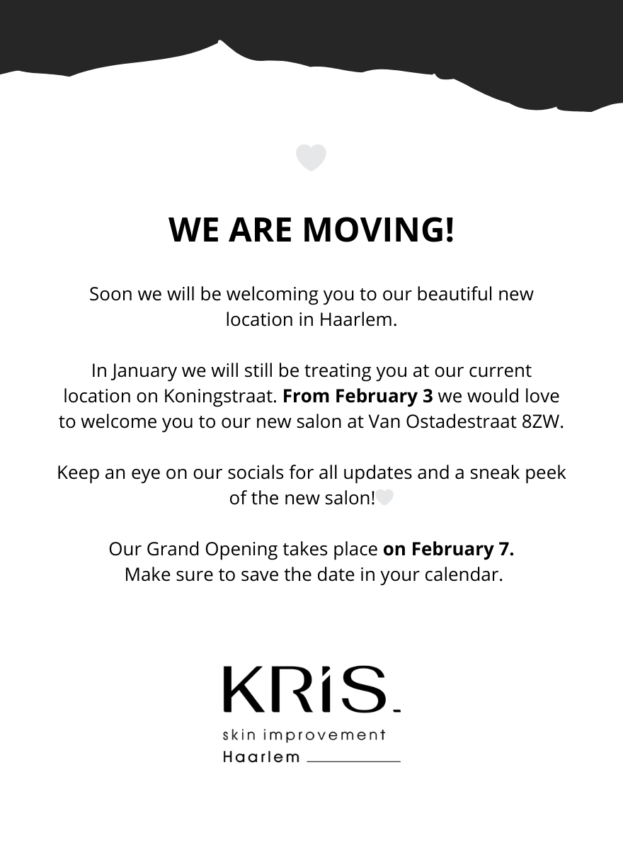 We are moving!